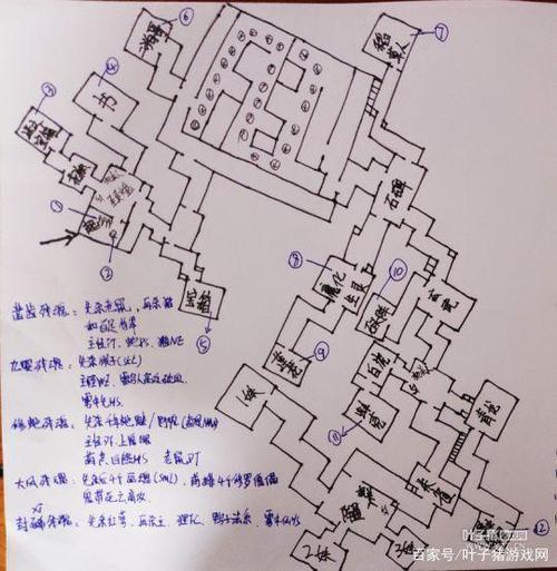 《梦幻西游》后羿陵墓攻略：地图详解与任务标注