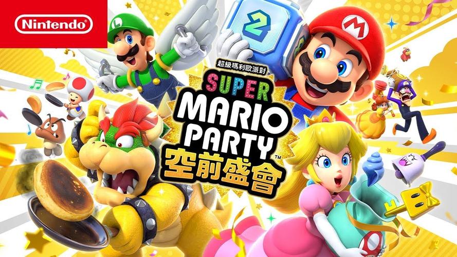 日本销量榜：《超级马力欧派对》夺冠，Switch OLED版领跑硬件